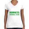 Women's Fine Jersey V-Neck Tee Women's Fine Jersey V-Neck Tee Thumbnail