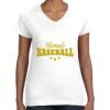 Women's Fine Jersey V-Neck Tee Women's Fine Jersey V-Neck Tee Thumbnail