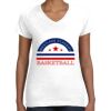 Women's Fine Jersey V-Neck Tee Women's Fine Jersey V-Neck Tee Thumbnail