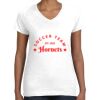 Women's Fine Jersey V-Neck Tee Women's Fine Jersey V-Neck Tee Thumbnail