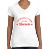 Women's Fine Jersey V-Neck Tee Women's Fine Jersey V-Neck Tee Thumbnail
