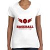 Women's Fine Jersey V-Neck Tee Women's Fine Jersey V-Neck Tee Thumbnail