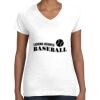 Women's Fine Jersey V-Neck Tee Women's Fine Jersey V-Neck Tee Thumbnail