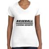 Women's Fine Jersey V-Neck Tee Women's Fine Jersey V-Neck Tee Thumbnail