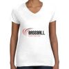 Women's Fine Jersey V-Neck Tee Women's Fine Jersey V-Neck Tee Thumbnail