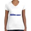 Women's Fine Jersey V-Neck Tee Women's Fine Jersey V-Neck Tee Thumbnail