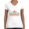 Women's Fine Jersey V-Neck Tee Women's Fine Jersey V-Neck Tee Thumbnail