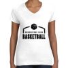 Women's Fine Jersey V-Neck Tee Women's Fine Jersey V-Neck Tee Thumbnail