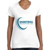 Women's Fine Jersey V-Neck Tee Women's Fine Jersey V-Neck Tee Thumbnail