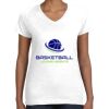 Women's Fine Jersey V-Neck Tee Women's Fine Jersey V-Neck Tee Thumbnail