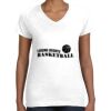 Women's Fine Jersey V-Neck Tee Women's Fine Jersey V-Neck Tee Thumbnail