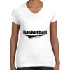 Women's Fine Jersey V-Neck Tee Women's Fine Jersey V-Neck Tee Thumbnail
