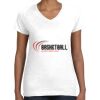 Women's Fine Jersey V-Neck Tee Women's Fine Jersey V-Neck Tee Thumbnail