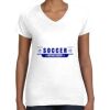 Women's Fine Jersey V-Neck Tee Women's Fine Jersey V-Neck Tee Thumbnail