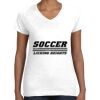 Women's Fine Jersey V-Neck Tee Women's Fine Jersey V-Neck Tee Thumbnail