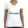 Women's Fine Jersey V-Neck Tee Women's Fine Jersey V-Neck Tee Thumbnail