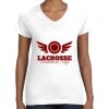 Women's Fine Jersey V-Neck Tee Women's Fine Jersey V-Neck Tee Thumbnail