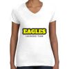 Women's Fine Jersey V-Neck Tee Women's Fine Jersey V-Neck Tee Thumbnail
