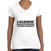 Women's Fine Jersey V-Neck Tee Women's Fine Jersey V-Neck Tee Thumbnail