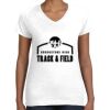 Women's Fine Jersey V-Neck Tee Women's Fine Jersey V-Neck Tee Thumbnail