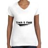 Women's Fine Jersey V-Neck Tee Women's Fine Jersey V-Neck Tee Thumbnail