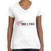 Women's Fine Jersey V-Neck Tee Women's Fine Jersey V-Neck Tee Thumbnail