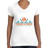 Women's Fine Jersey V-Neck Tee Women's Fine Jersey V-Neck Tee Thumbnail