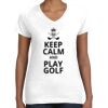 Women's Fine Jersey V-Neck Tee Women's Fine Jersey V-Neck Tee Thumbnail