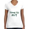Women's Fine Jersey V-Neck Tee Women's Fine Jersey V-Neck Tee Thumbnail