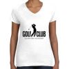 Women's Fine Jersey V-Neck Tee Women's Fine Jersey V-Neck Tee Thumbnail