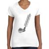 Women's Fine Jersey V-Neck Tee Women's Fine Jersey V-Neck Tee Thumbnail