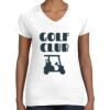 Women's Fine Jersey V-Neck Tee Women's Fine Jersey V-Neck Tee Thumbnail