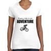 Women's Fine Jersey V-Neck Tee Women's Fine Jersey V-Neck Tee Thumbnail