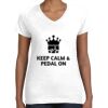 Women's Fine Jersey V-Neck Tee Women's Fine Jersey V-Neck Tee Thumbnail