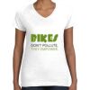 Women's Fine Jersey V-Neck Tee Women's Fine Jersey V-Neck Tee Thumbnail