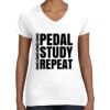 Women's Fine Jersey V-Neck Tee Women's Fine Jersey V-Neck Tee Thumbnail