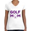 Women's Fine Jersey V-Neck Tee Women's Fine Jersey V-Neck Tee Thumbnail