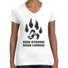 Women's Fine Jersey V-Neck Tee Women's Fine Jersey V-Neck Tee Thumbnail