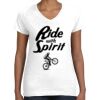 Women's Fine Jersey V-Neck Tee Women's Fine Jersey V-Neck Tee Thumbnail