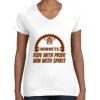 Women's Fine Jersey V-Neck Tee Women's Fine Jersey V-Neck Tee Thumbnail