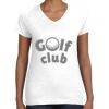 Women's Fine Jersey V-Neck Tee Women's Fine Jersey V-Neck Tee Thumbnail
