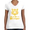 Women's Fine Jersey V-Neck Tee Women's Fine Jersey V-Neck Tee Thumbnail