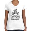 Women's Fine Jersey V-Neck Tee Women's Fine Jersey V-Neck Tee Thumbnail