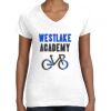 Women's Fine Jersey V-Neck Tee Women's Fine Jersey V-Neck Tee Thumbnail