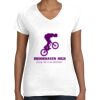Women's Fine Jersey V-Neck Tee Women's Fine Jersey V-Neck Tee Thumbnail