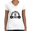Women's Fine Jersey V-Neck Tee Women's Fine Jersey V-Neck Tee Thumbnail