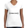 Women's Fine Jersey V-Neck Tee Women's Fine Jersey V-Neck Tee Thumbnail