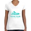 Women's Fine Jersey V-Neck Tee Women's Fine Jersey V-Neck Tee Thumbnail