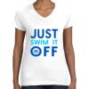 Women's Fine Jersey V-Neck Tee Women's Fine Jersey V-Neck Tee Thumbnail