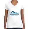Women's Fine Jersey V-Neck Tee Women's Fine Jersey V-Neck Tee Thumbnail